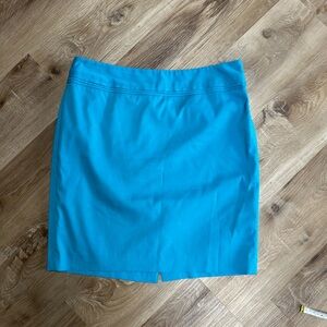 The Limited Bright Turquoise Pencil Skirt